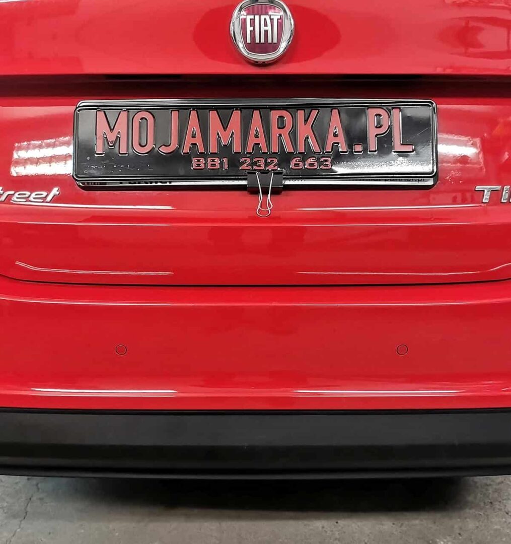 montaż czujników parkowania przód i tył - Fiat Tipo 2018