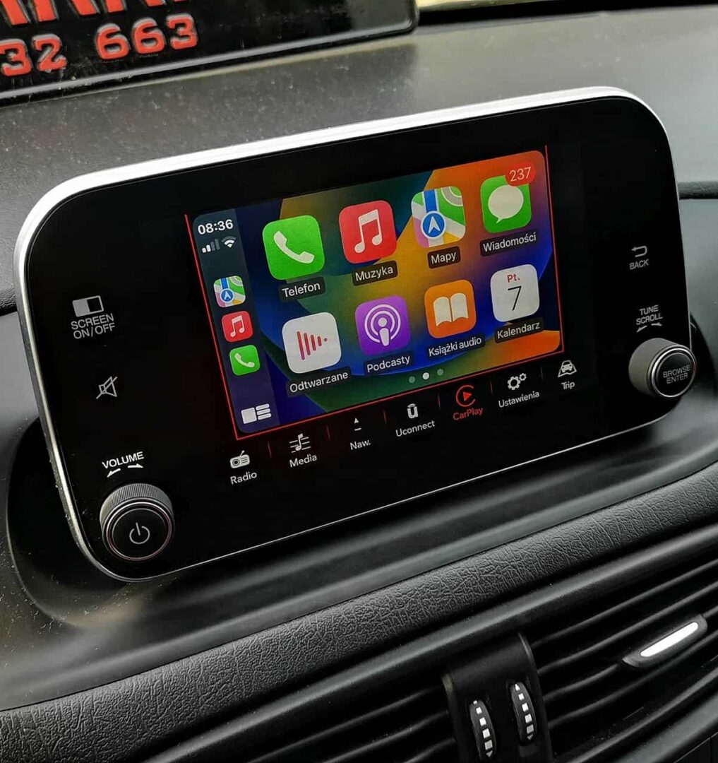 Aktywacja Android Auto CarPlay – Fiat Tipo 2020