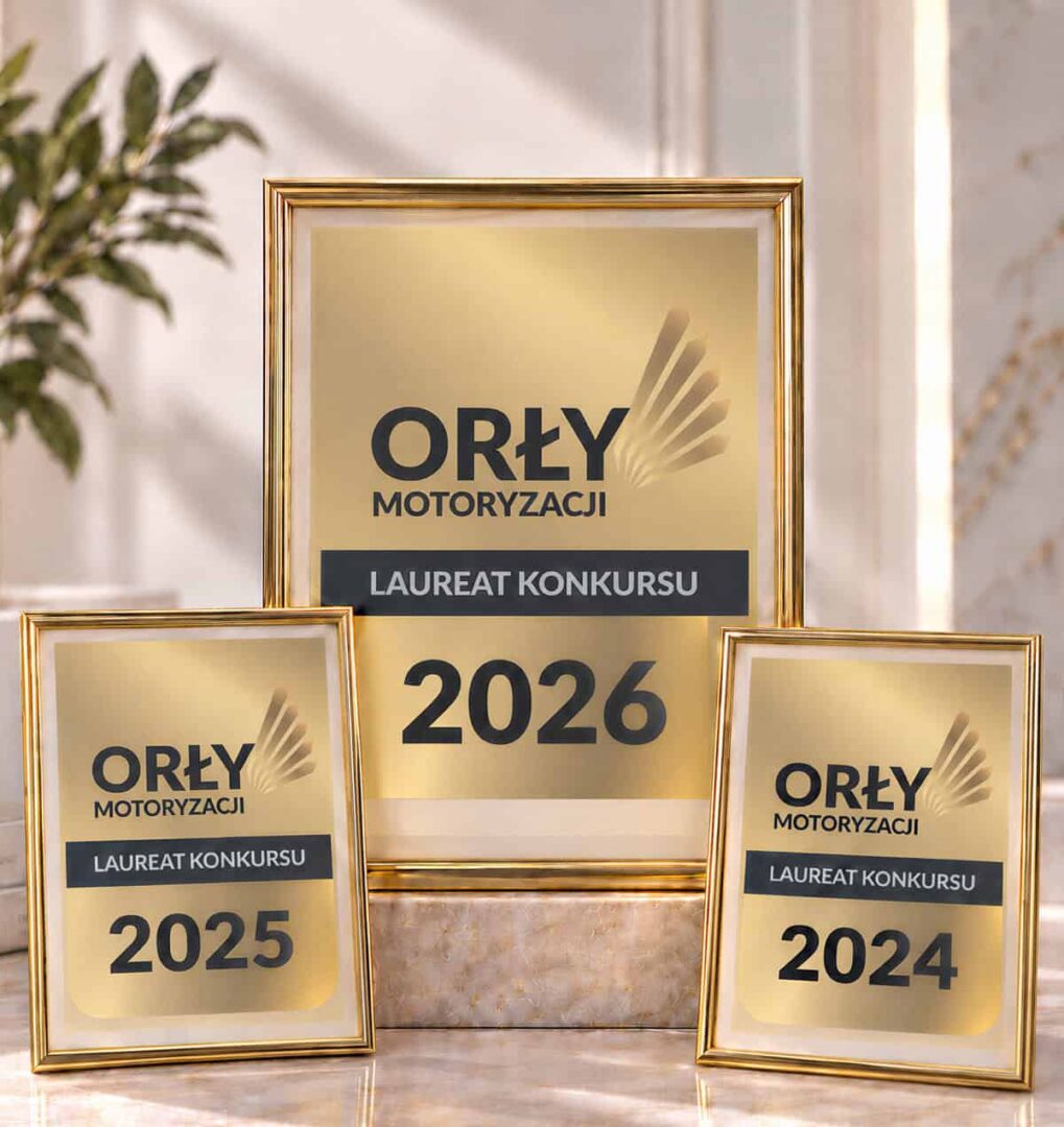 Certyfikaty Orły Motoryzacji rok 2026 2025 2024